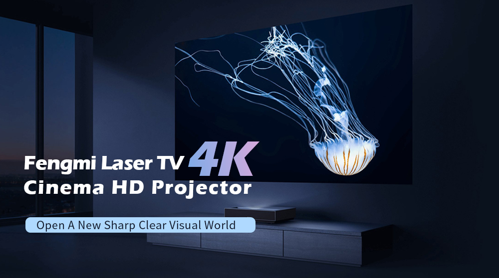 Fengmi L176FCN Laser TV 4K Cinema HD Projector Support Chinese / English ( Xiaomi Ecosystem Product ) 